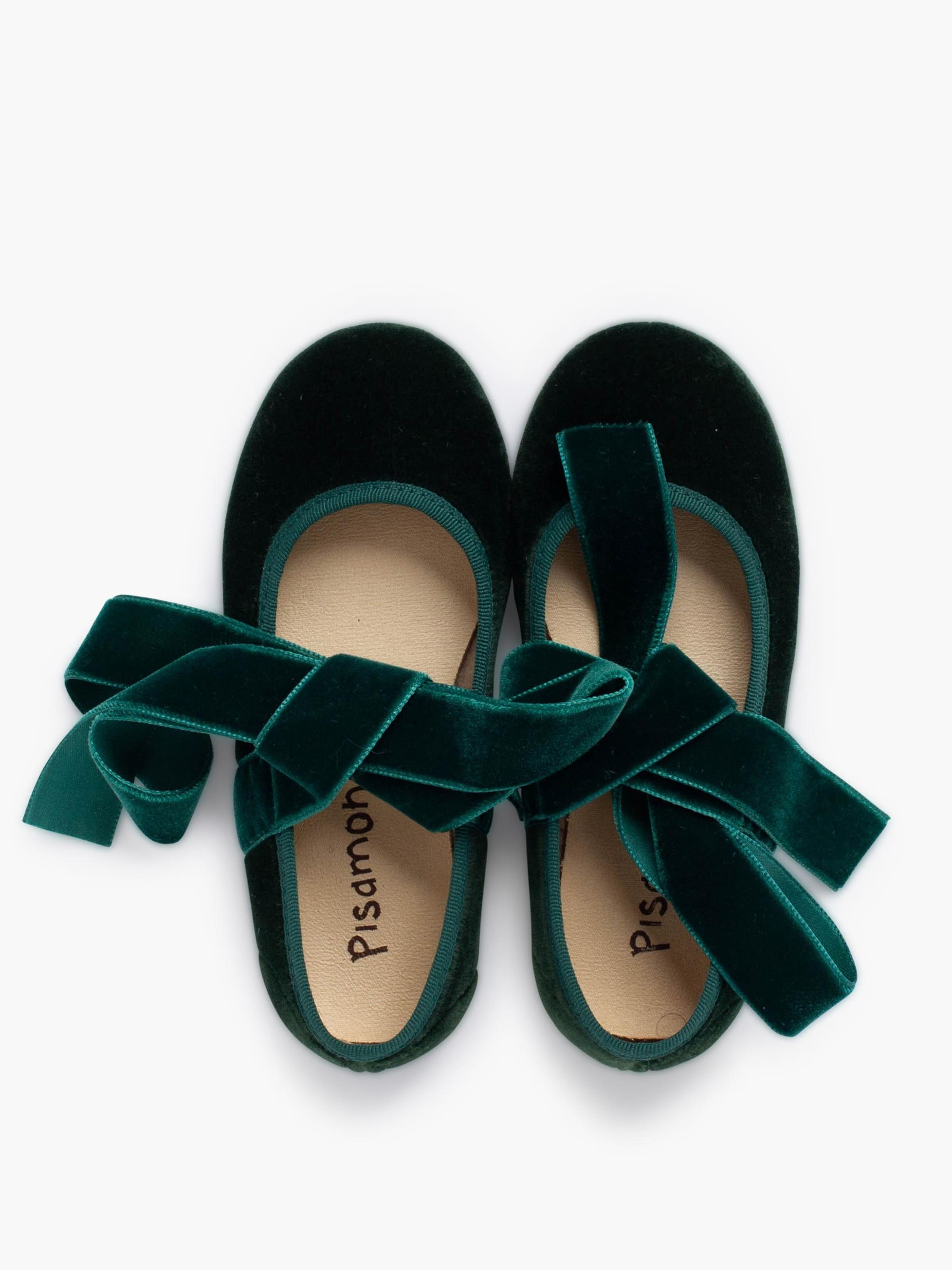 Pisamonas Ballet Flats in Green