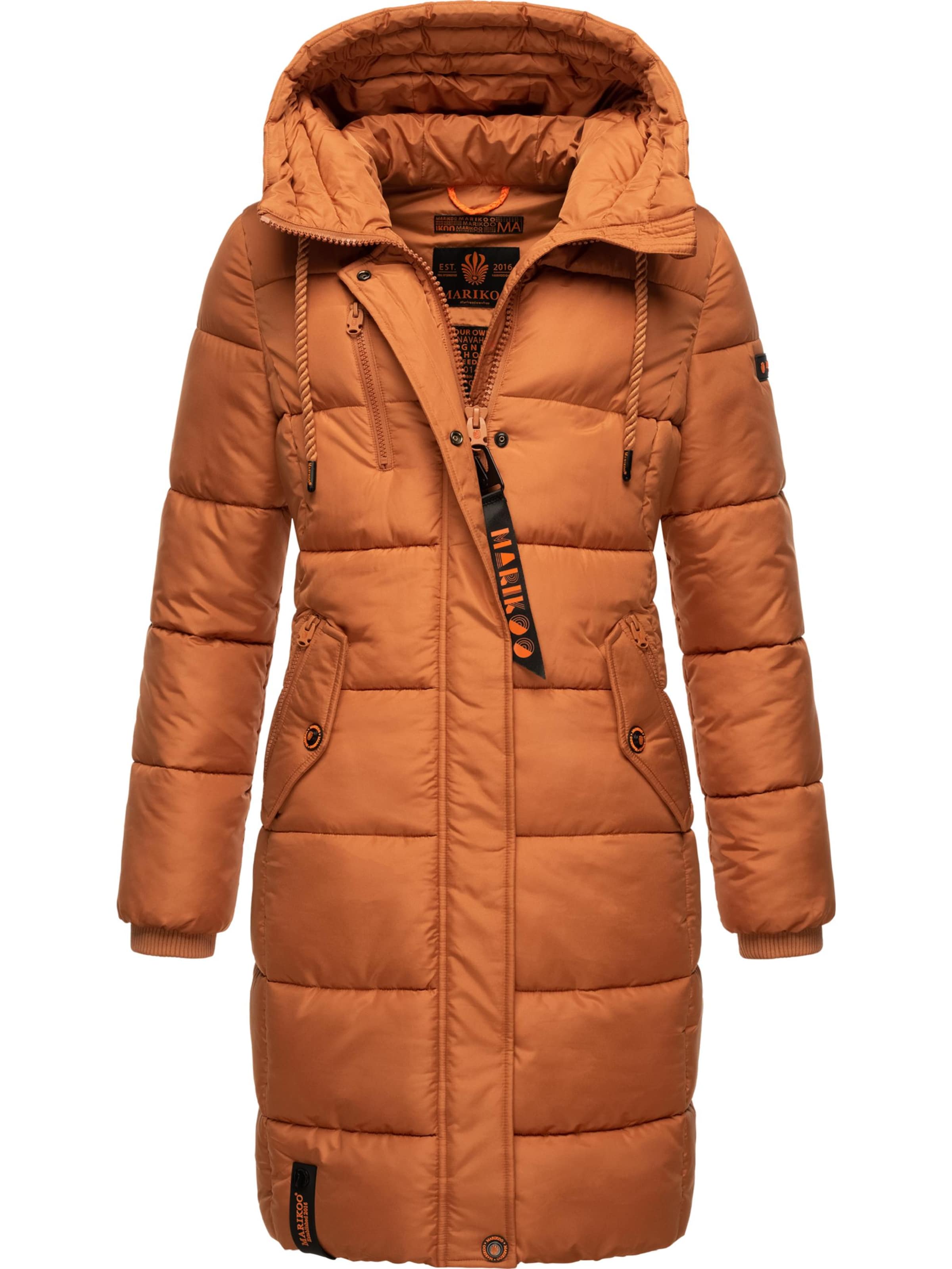 MARIKOO Wintermantel 'Yuikoo' in Orange