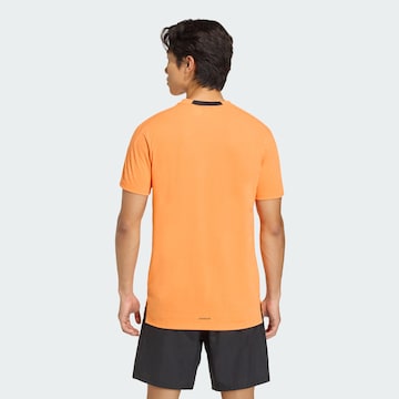 ADIDAS PERFORMANCE Regular Funktionsshirt 'Designed for Training' in Orange