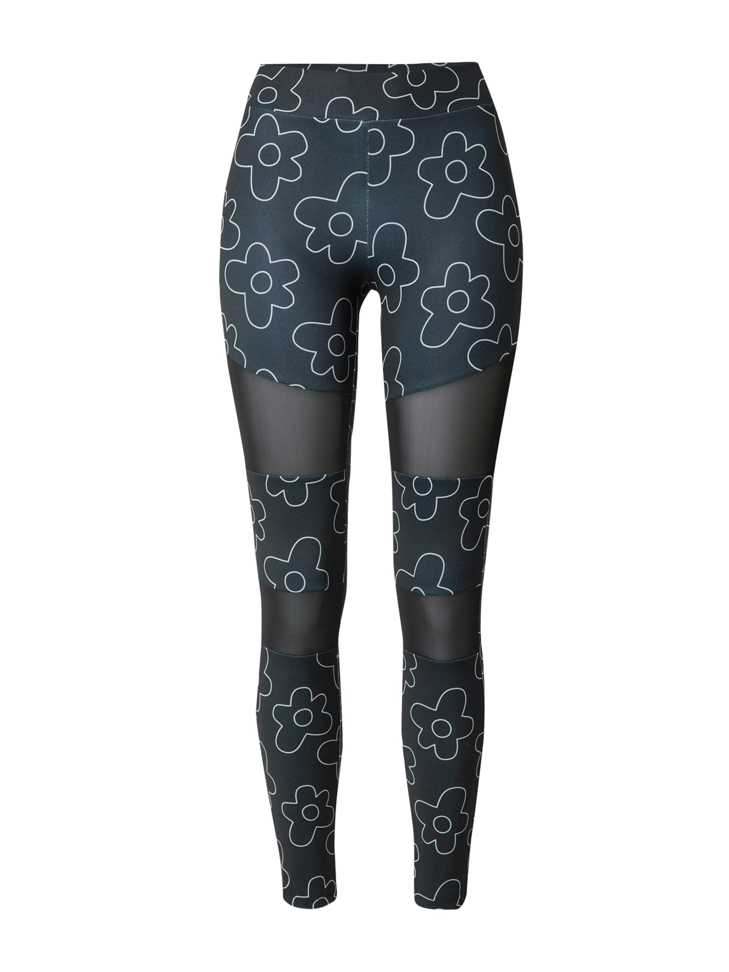 Leggings Urban Classics en bleu : devant
