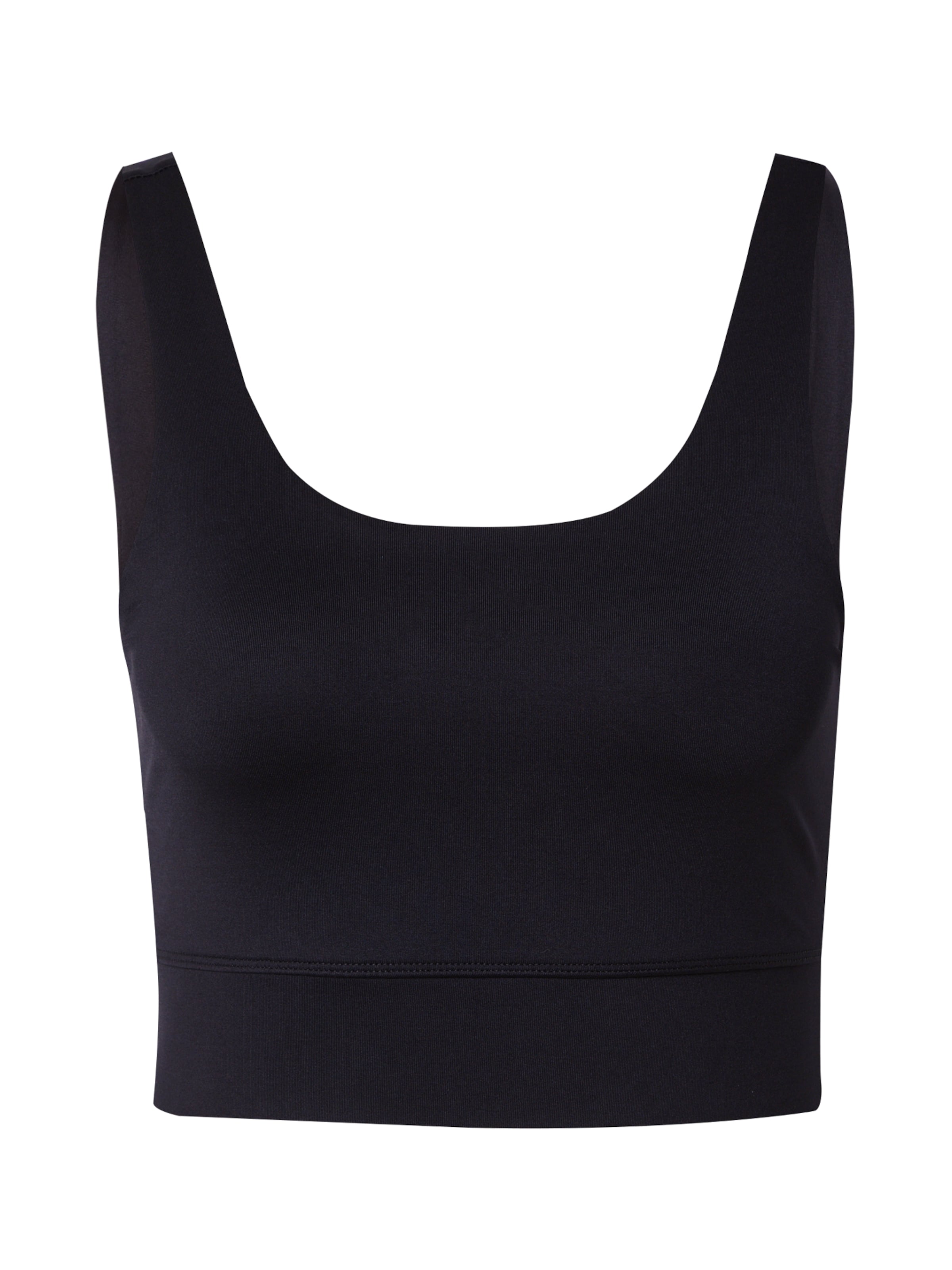 Bustier Soutien-gorge de sport Hey Honey en noir : devant