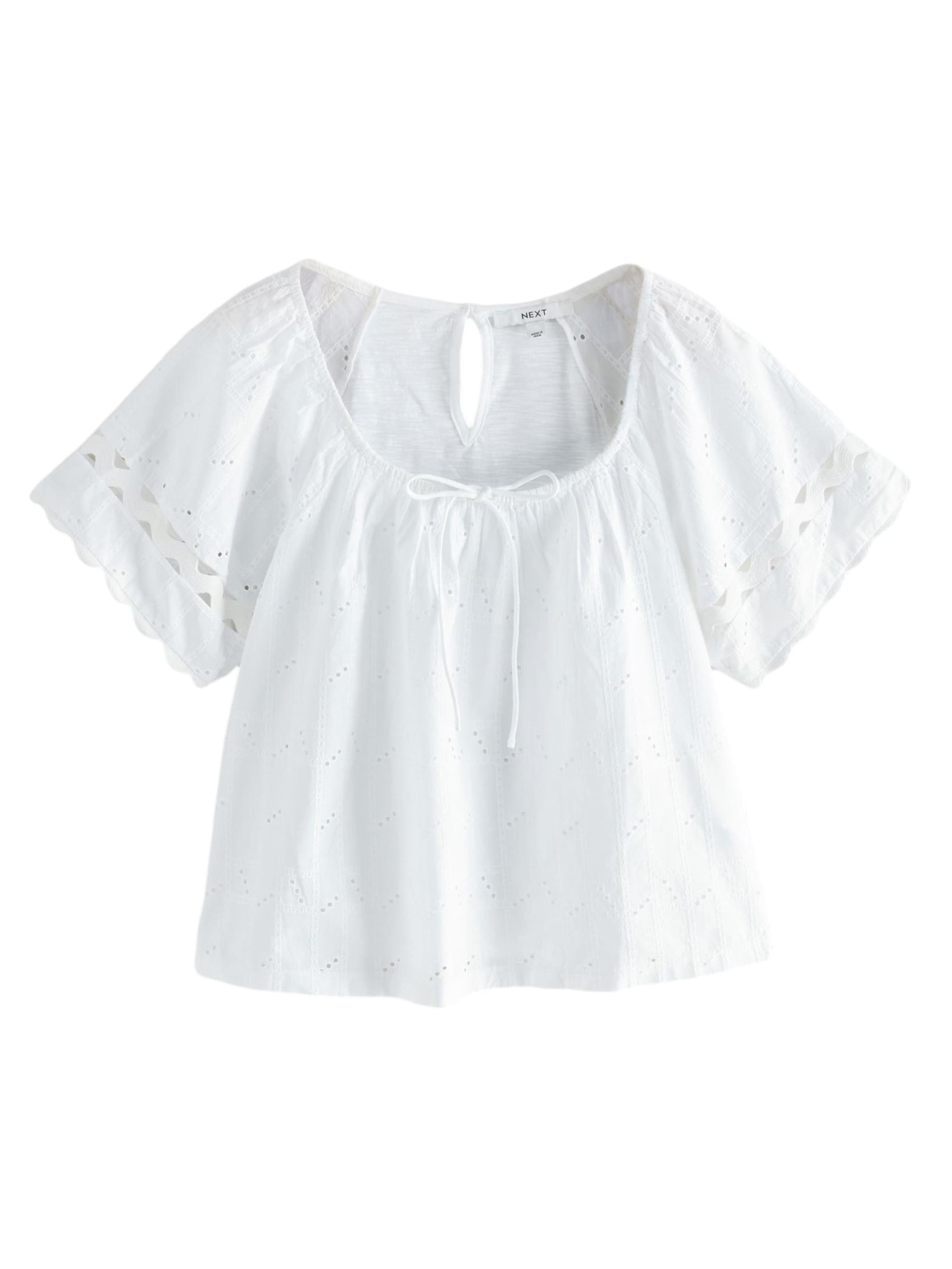 Next Μπλούζα σε λευκό: μπροστά