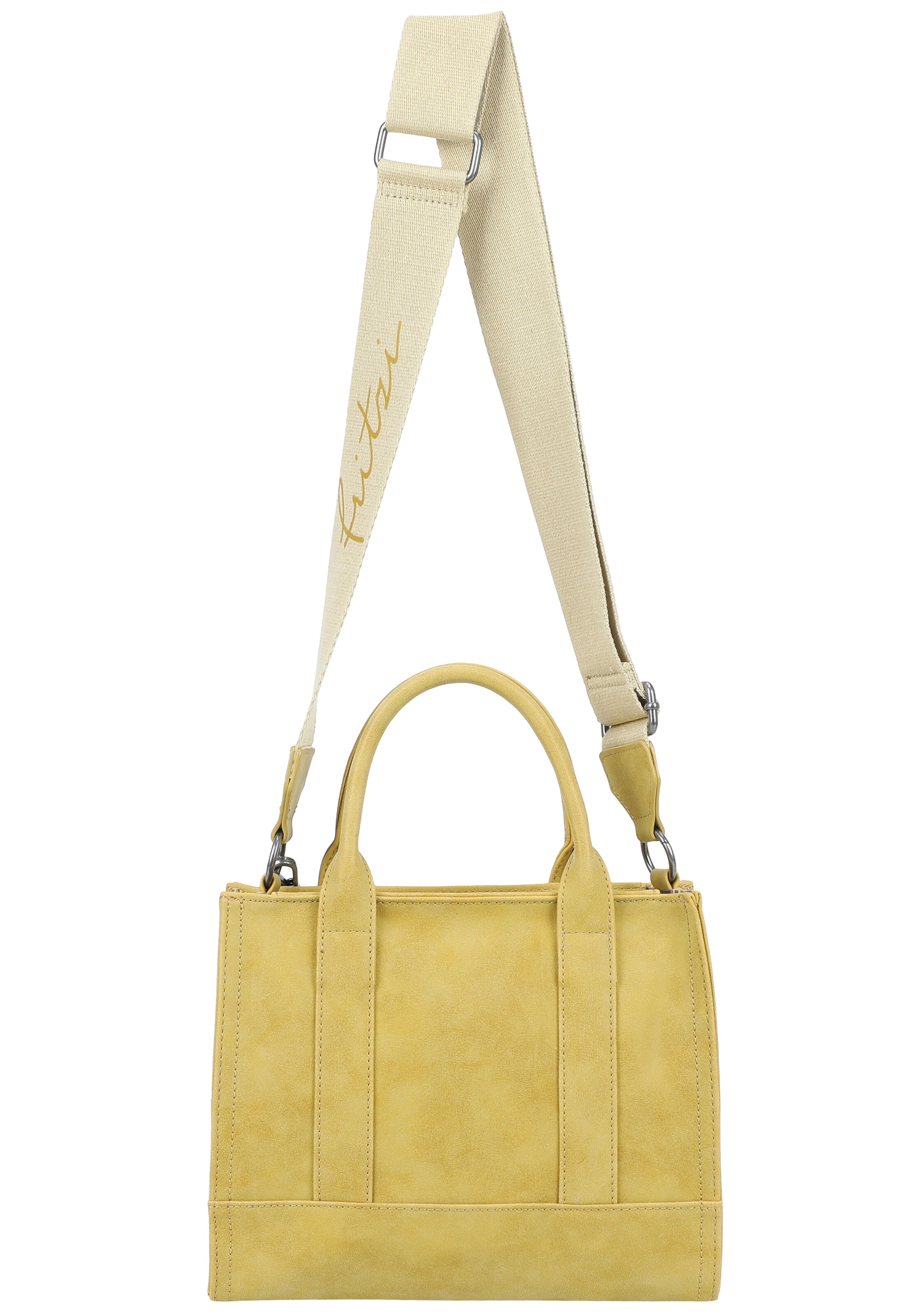 Fritzi aus Preußen Handtasche 'SquareN' in Gelb