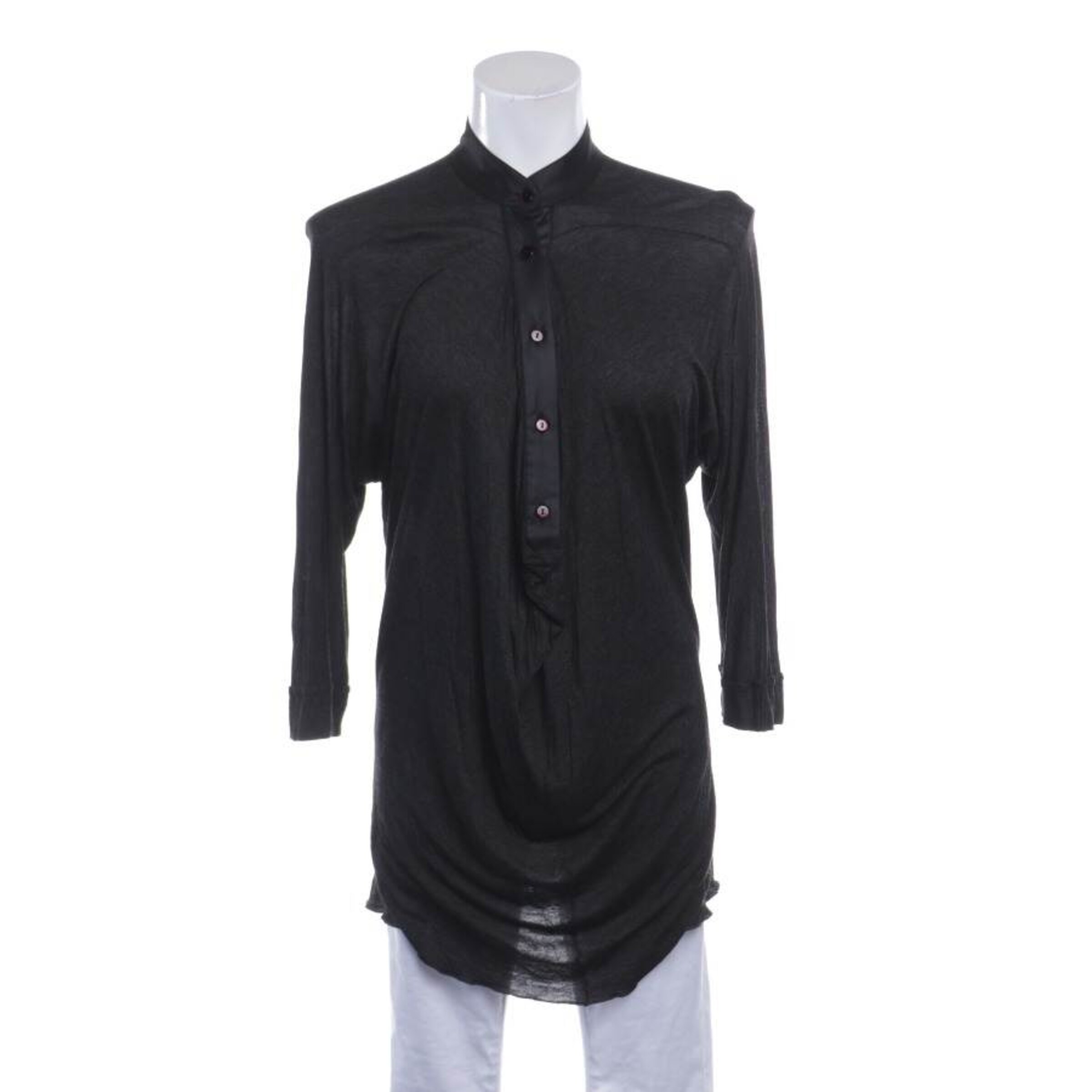 Stella McCartney Bluse / Tunika XXS in Schwarz: Vorderseite