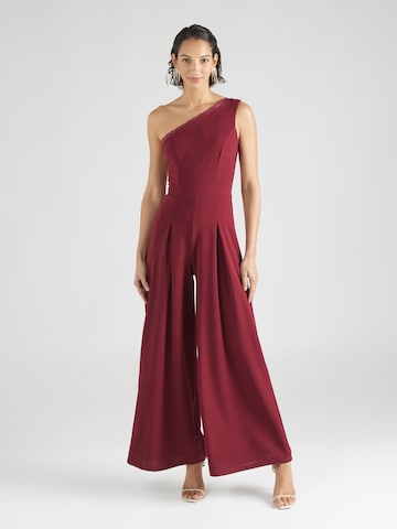 WAL G. Jumpsuit 'JANINE' in Rot: predná strana