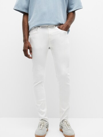 Pull&Bear Regular Jeans i hvit