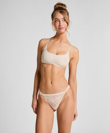 Hunkemöller String 'Darcy' in Wit