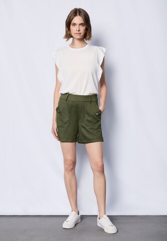 Street One Studio Loose fit Pants in Green