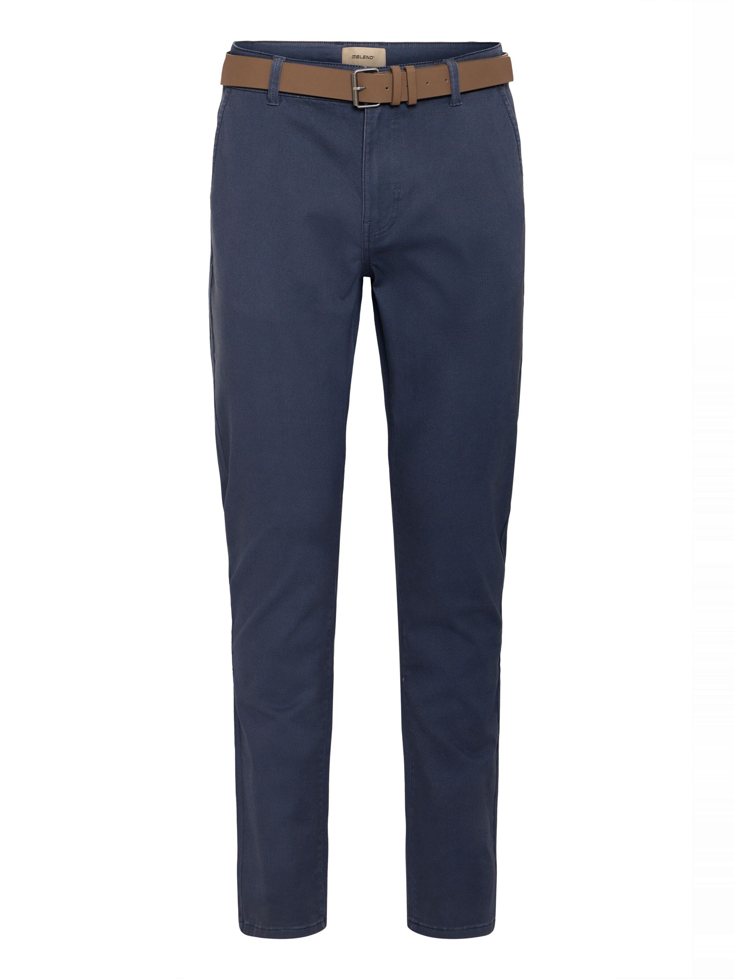 BLEND Chino in Blauw: voorkant