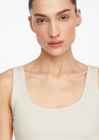 COMMA T-Shirt in Beige