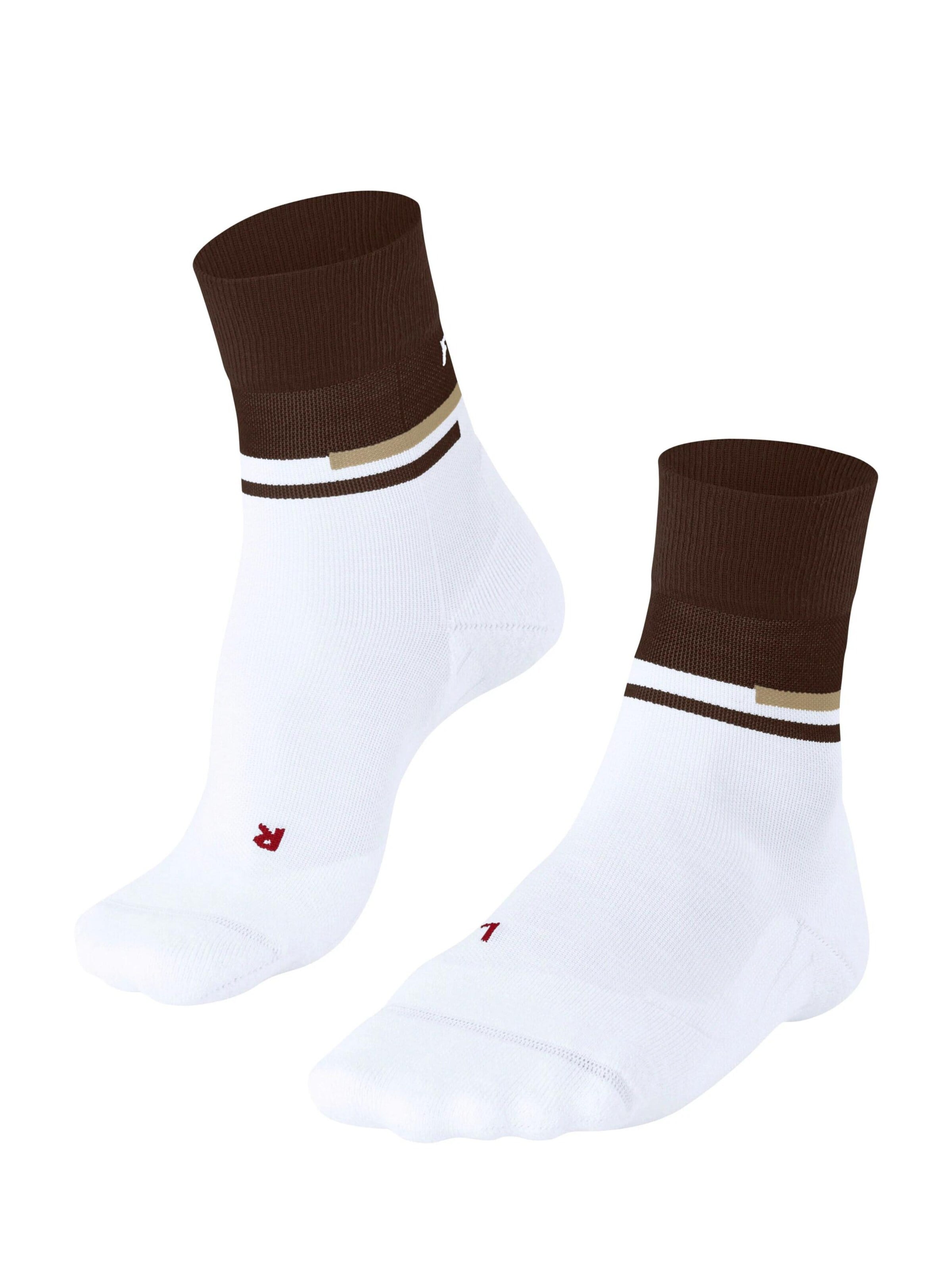 FALKE Athletic Socks 'RU Compression Stabilizing' in Brown: front
