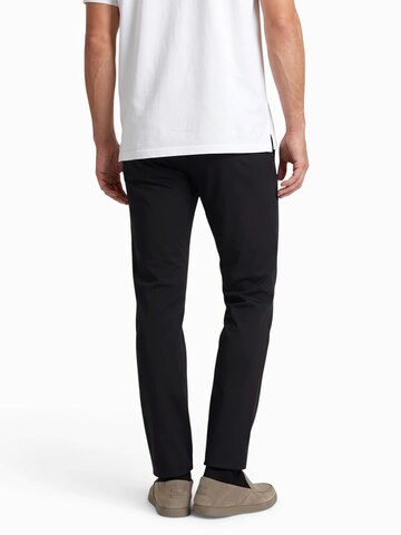 Effilé Pantalon chino 'Morot Jogger' Marc O'Polo en noir