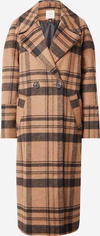 Manteau mi-saison River Island en marron : devant