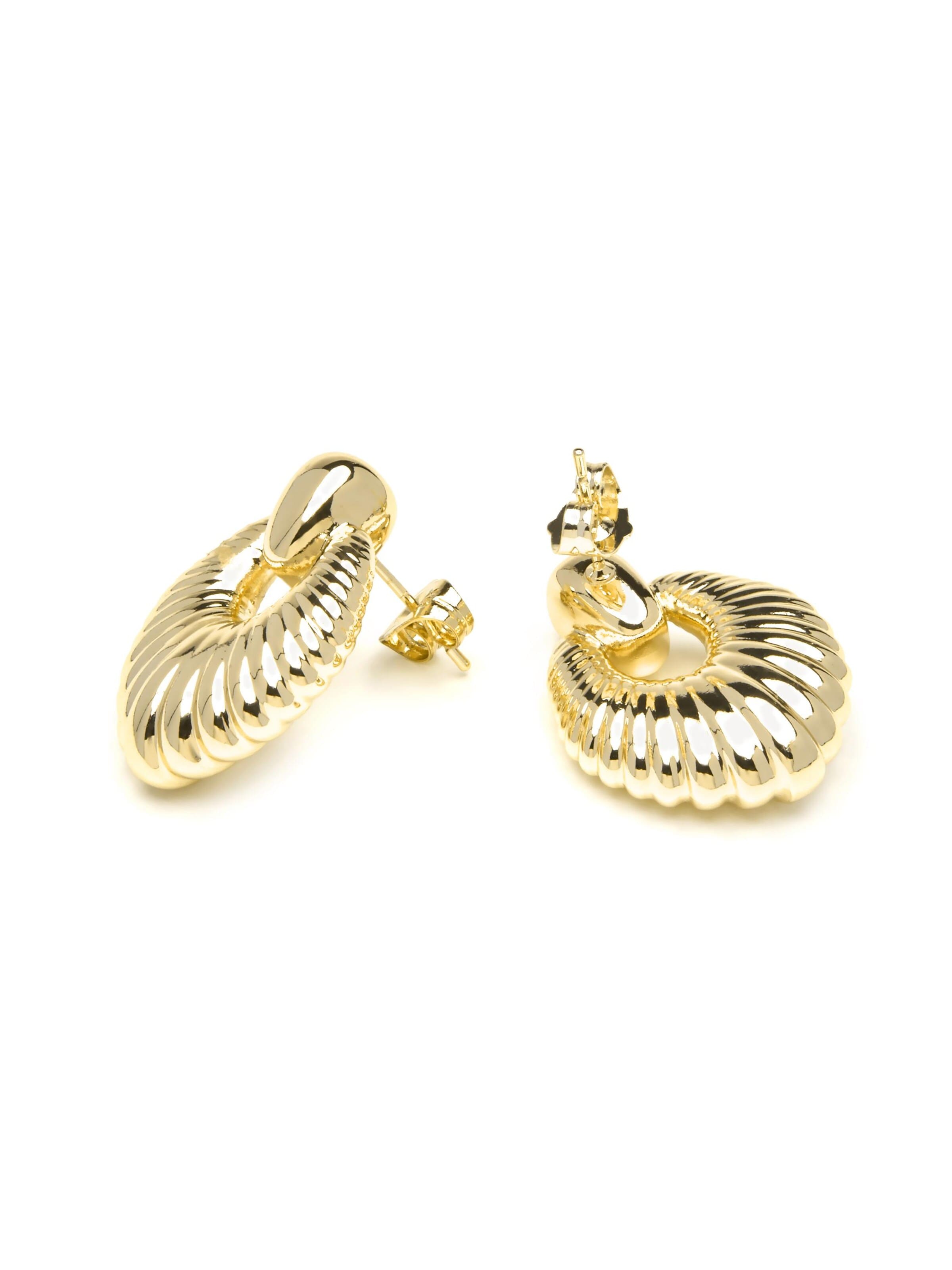 Luxenter - Brincos 'Rajba' em ouro