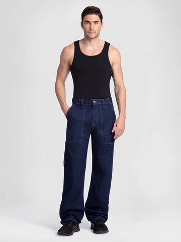 YVZ Denim Baggy Jeans 'Neptune' in Blue