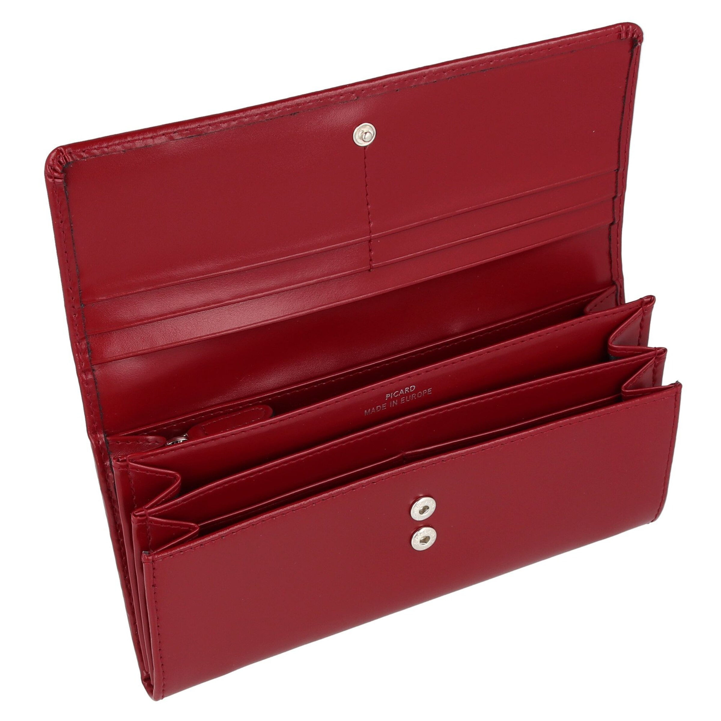 Picard Portemonnaie 'Black Tie 1 5527' in Rot