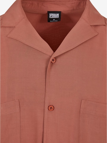 Urban Classics Comfort Fit Skjorte i brun
