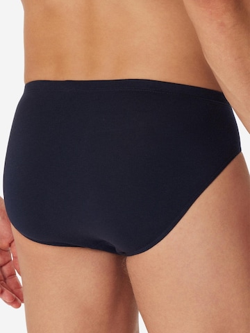 SCHIESSER Slip 'Cotton Essential' in Blue