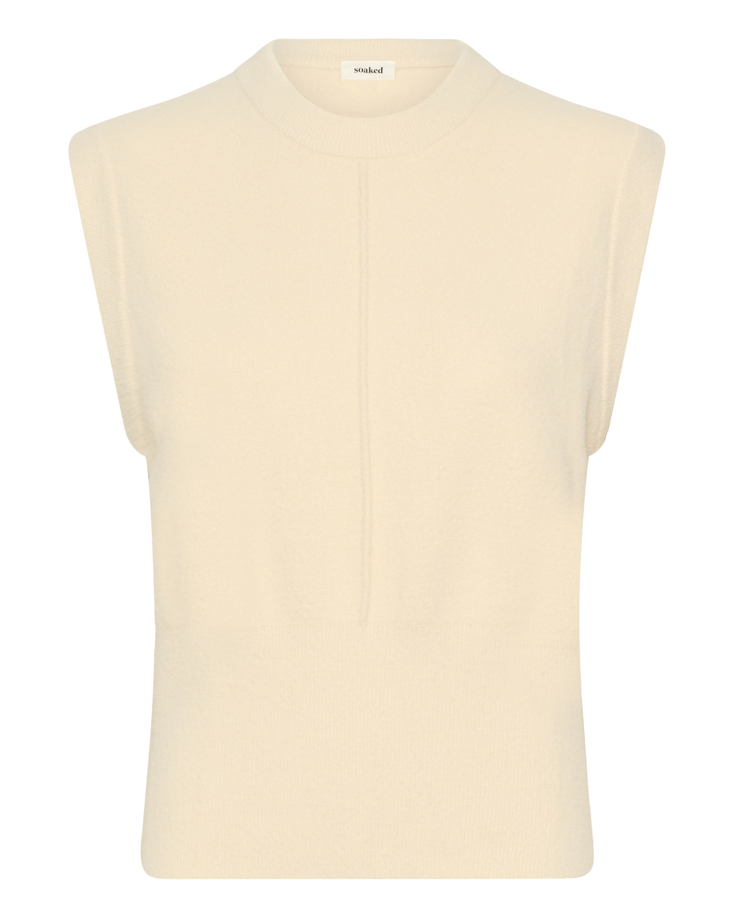 SOAKED IN LUXURY Trui 'SLNerea' in Beige: voorkant