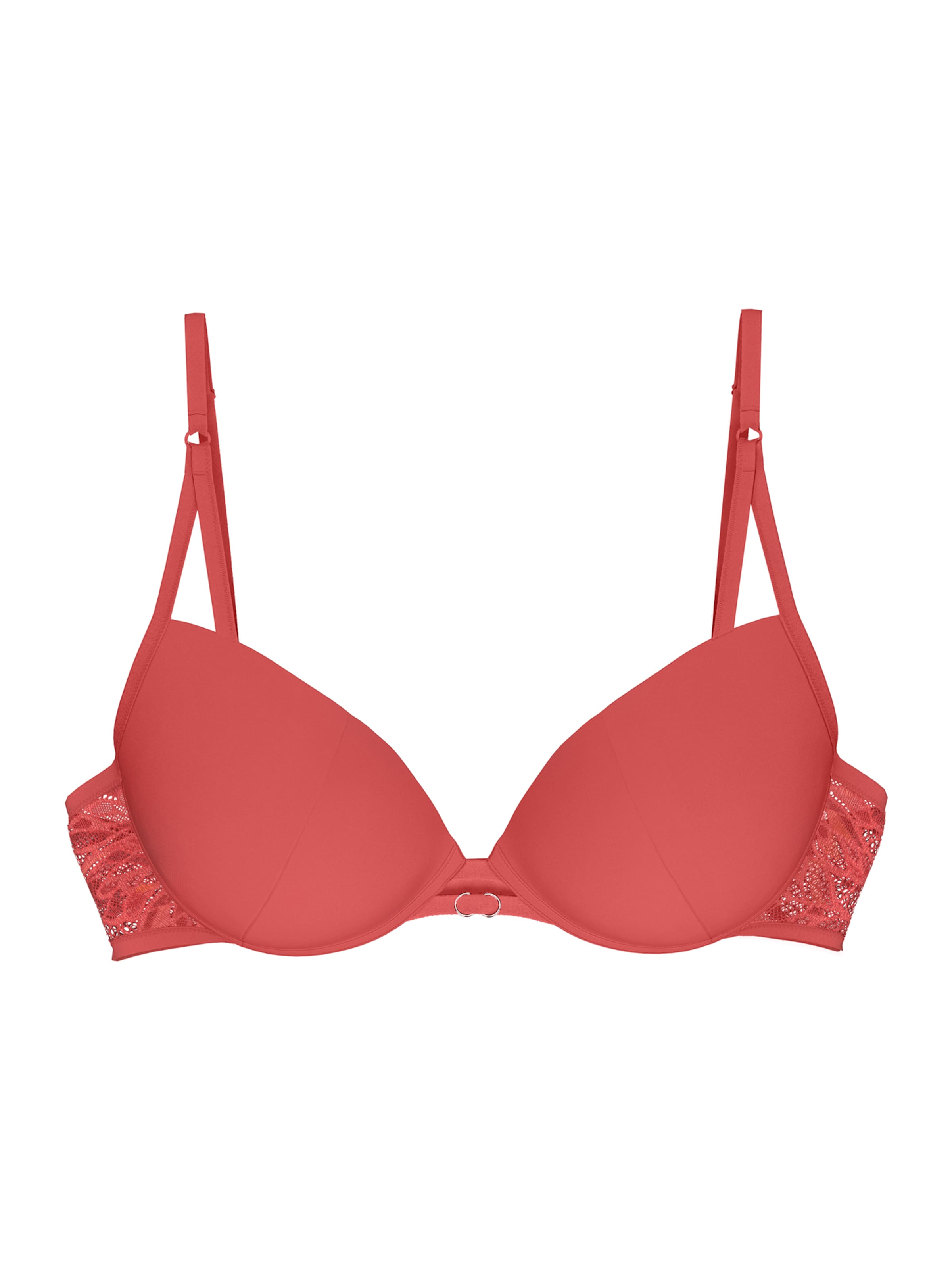 TRIUMPH Push-up BH 'Crazy Stupid Love' in Rood: voorkant