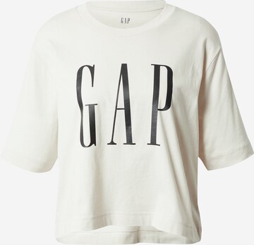 GAP Shirt in Wit: voorkant