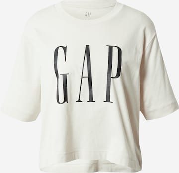 T-shirt GAP en blanc : devant