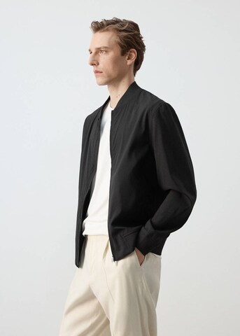 MANGO MAN Between-Season Jacket 'Nasta' in Black