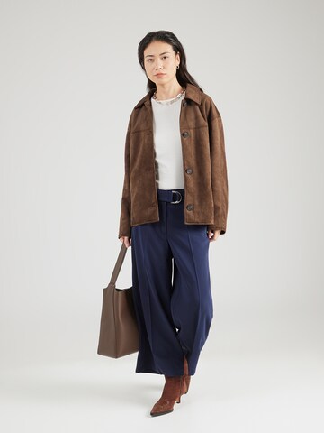 MORE & MORE Flared Hose in Blau