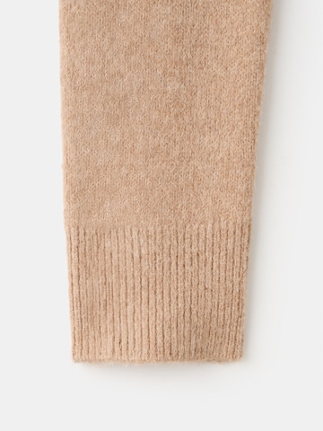 MANGO Knit cardigan 'SEEDSUN' in Brown