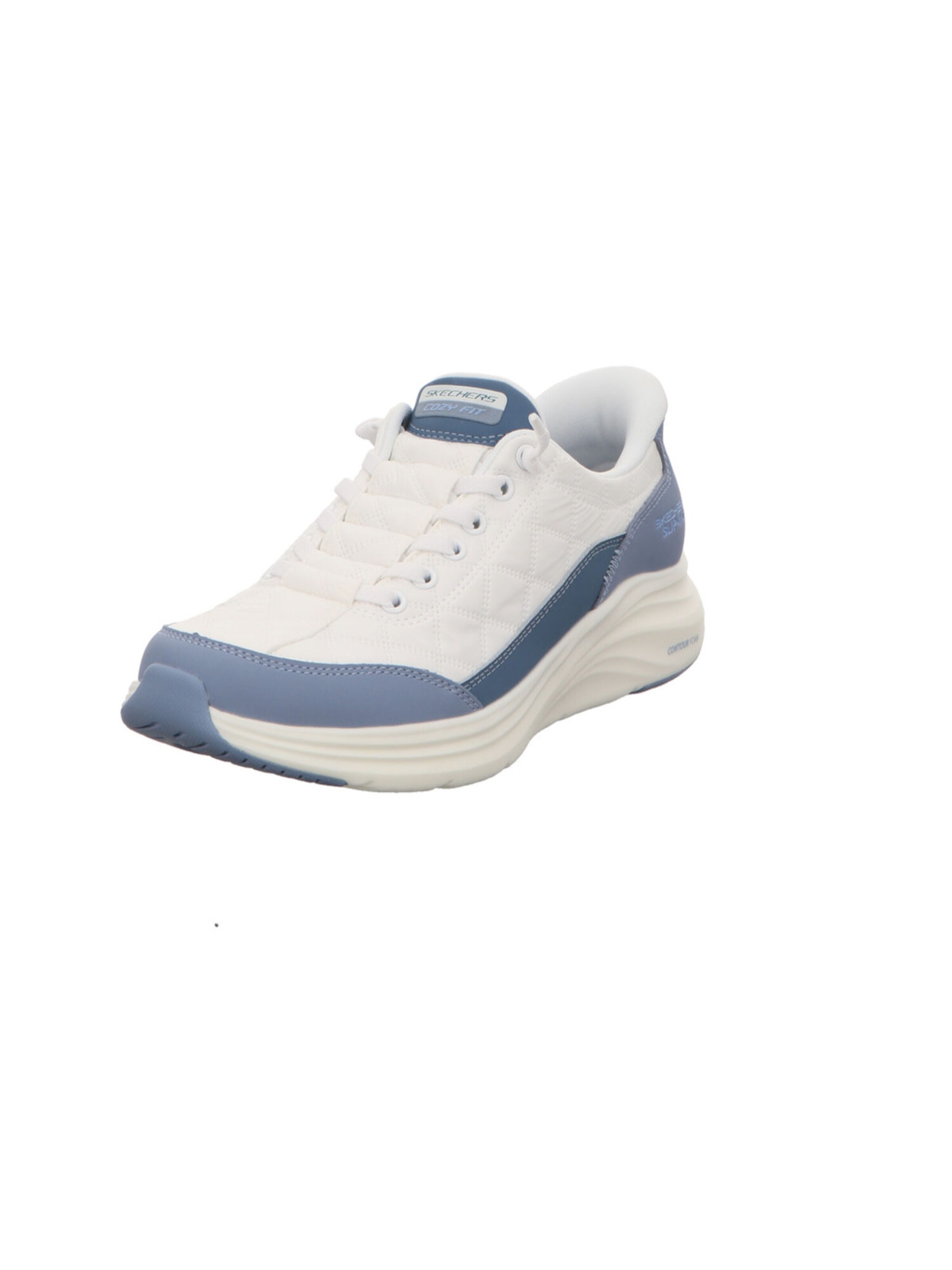 SKECHERS Sneakers 'CONTOUR' in Weiß: Vorderseite