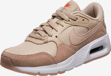 Baskets basses 'Air Max SC' Nike Sportswear en beige : devant