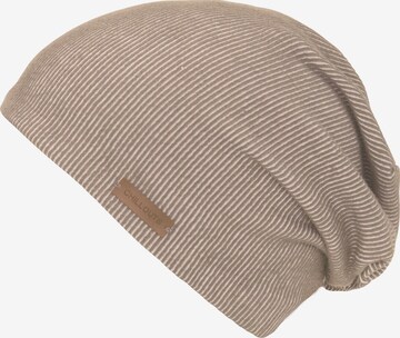 chillouts Beanie 'Trikala' in Brown: front