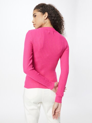 PIECES Sweater 'Crista' in Pink