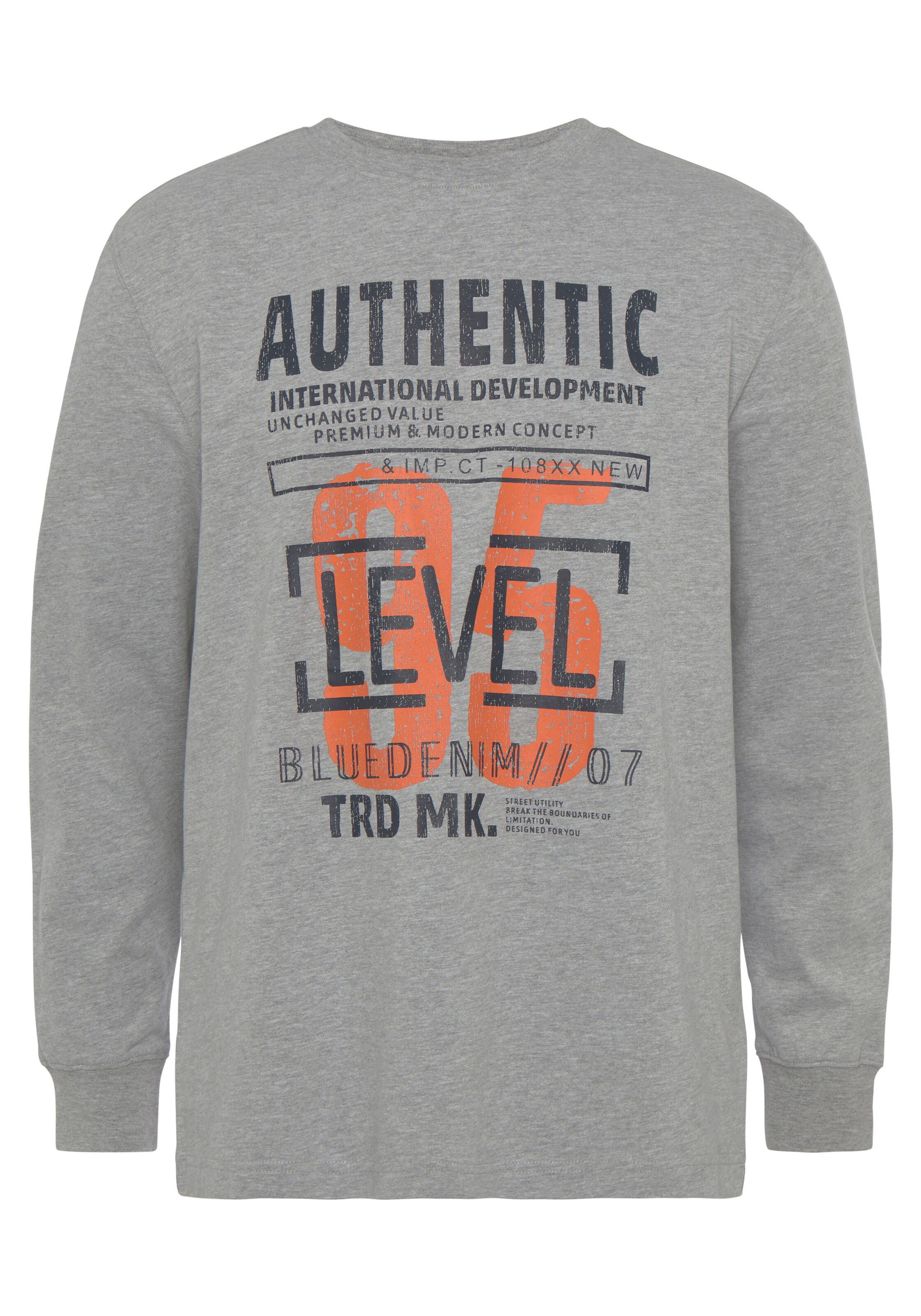 Man's World Shirt in Grau: Vorderseite