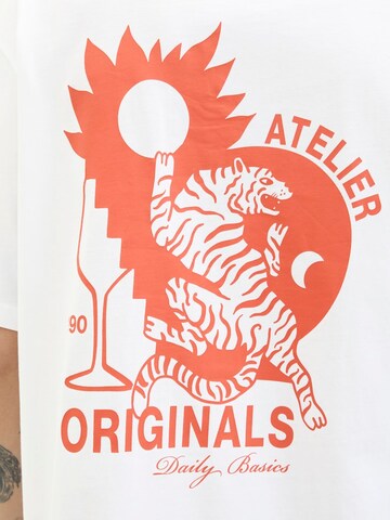 JACK & JONES Μπλουζάκι 'JORBELLAGIO' σε λευκό