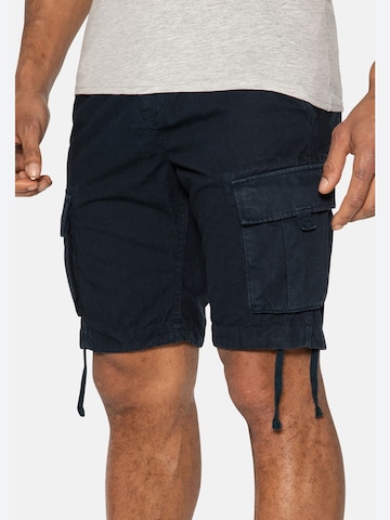 Threadbare Regular Shorts 'Manchester' in Blau