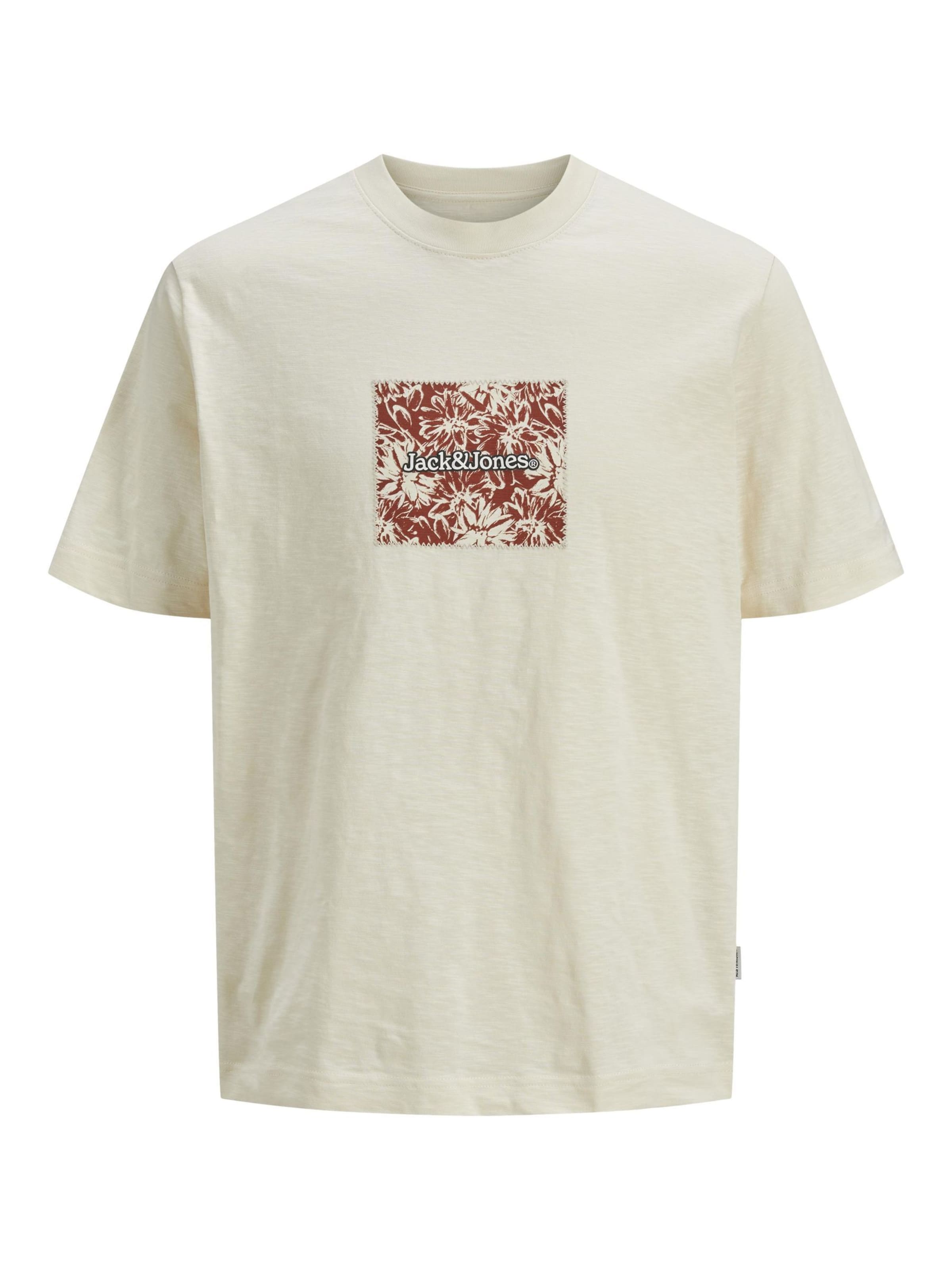 JACK & JONES Shirt in Wit: voorkant