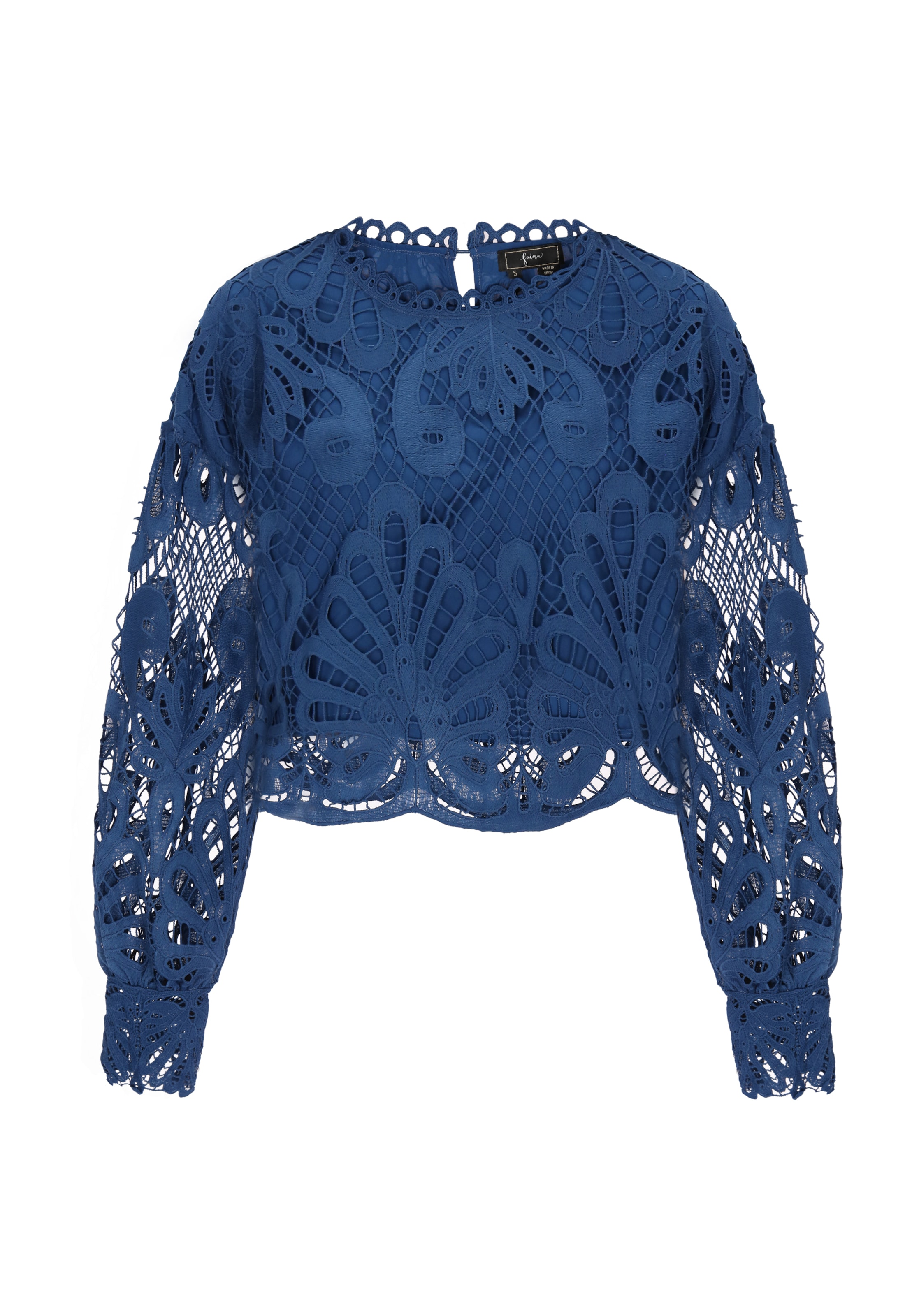 faina Blúzka - Modrá: predná strana