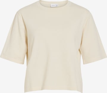 VILA Pullover 'VIMALU' in Beige: Vorderseite