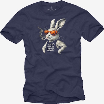 MAKAYA Shirt in Blue: front