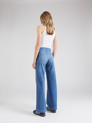 MAC Wide Leg Jeans 'DREAM' in Blau