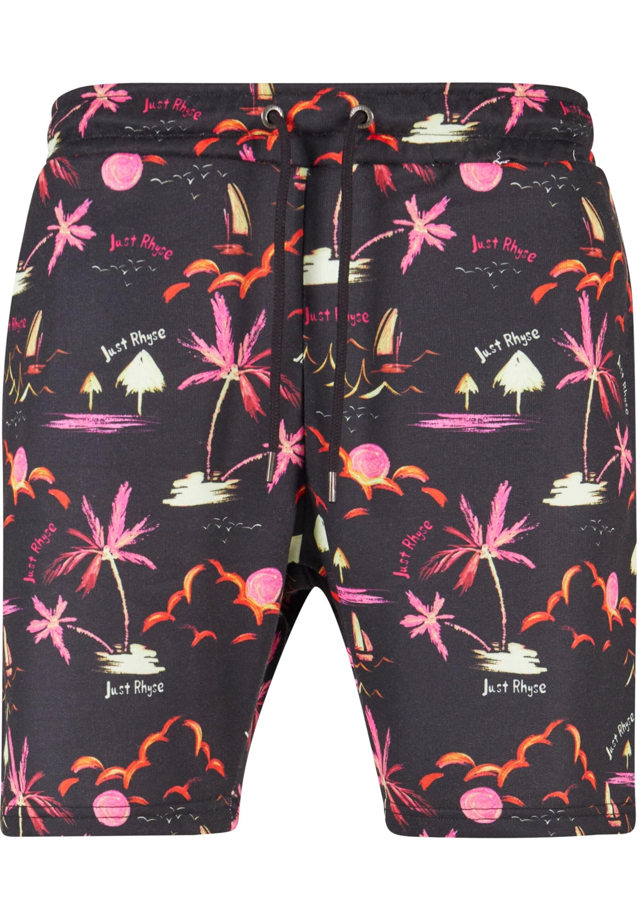 Just Rhyse Regularen Hlače 'Waikiki' | črna barva: sprednja stran
