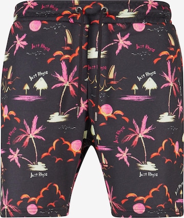 Just Rhyse Regular Housut 'Waikiki' värissä musta: etupuoli