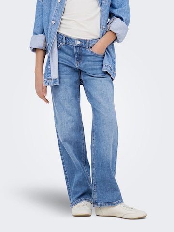 Wide Leg Jean 'KOGJULLES' ONLY GIRLS en bleu : devant