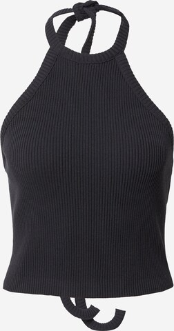 Tops en tricot NU-IN en noir : devant