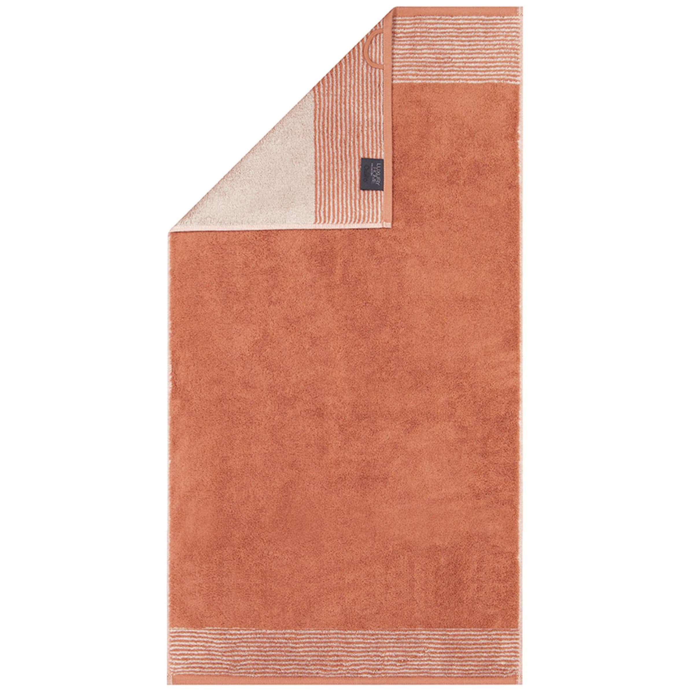 Cawö Duschtuch in Orange: Vorderseite