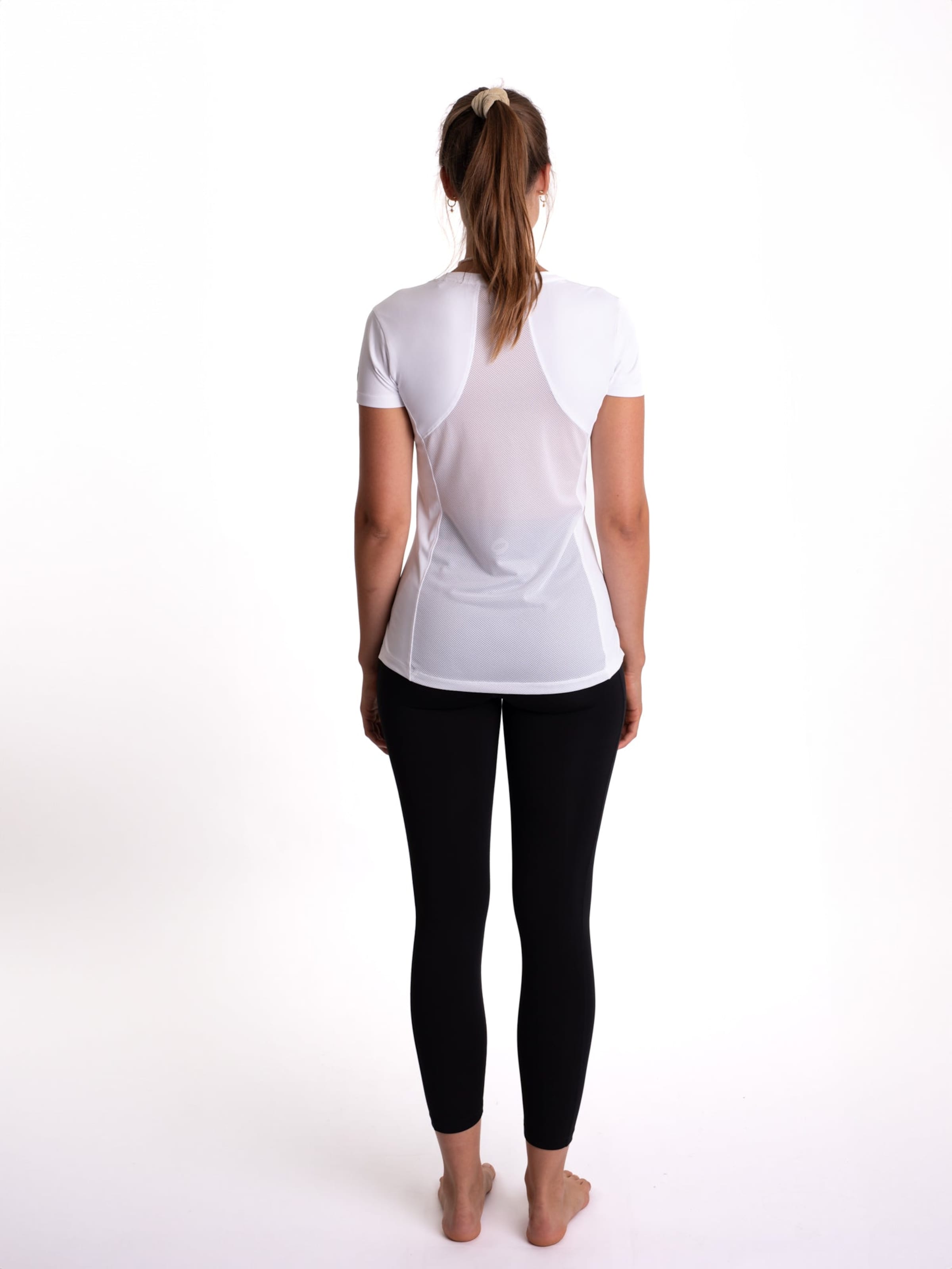 mymotus Funktionsshirt 'mymotus® ladies running tee, white, RW21'‌‌‌‌‌‌‌‌‌‌ in Weiß
