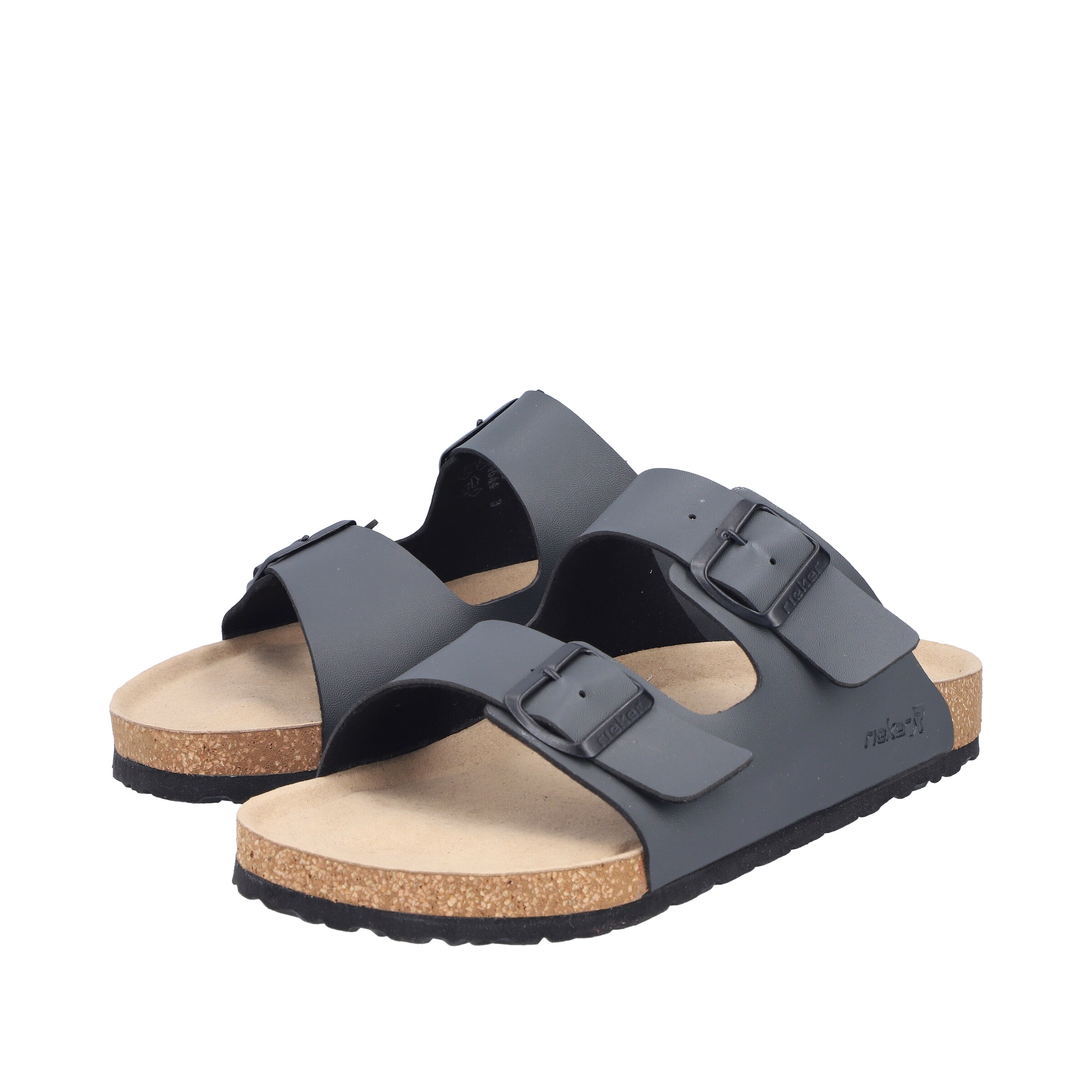 Rieker Mules '22190' in Grey