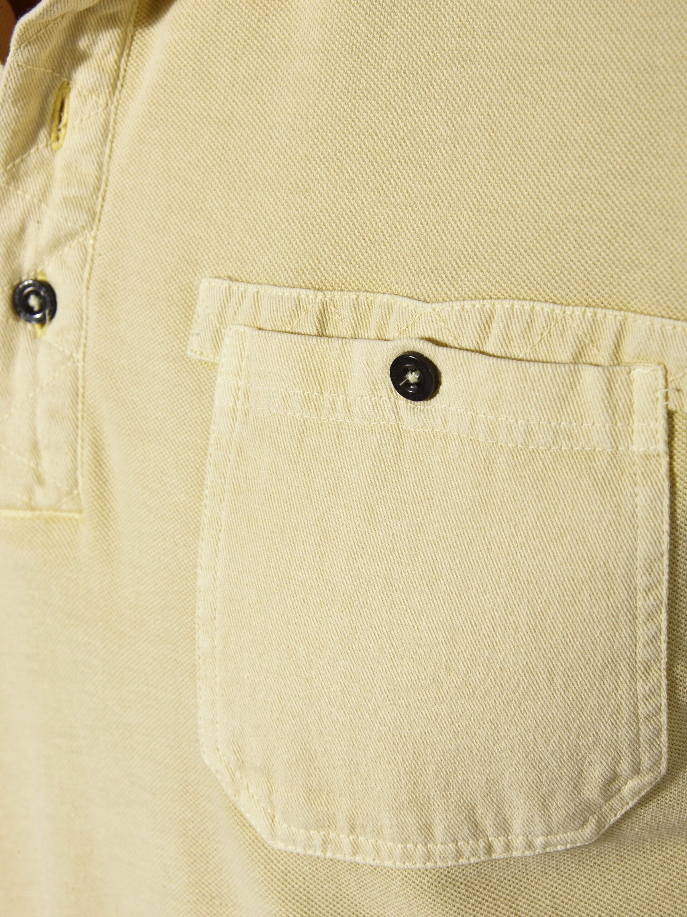 Jan Vanderstorm Shirt 'Gunhelm' in Yellow