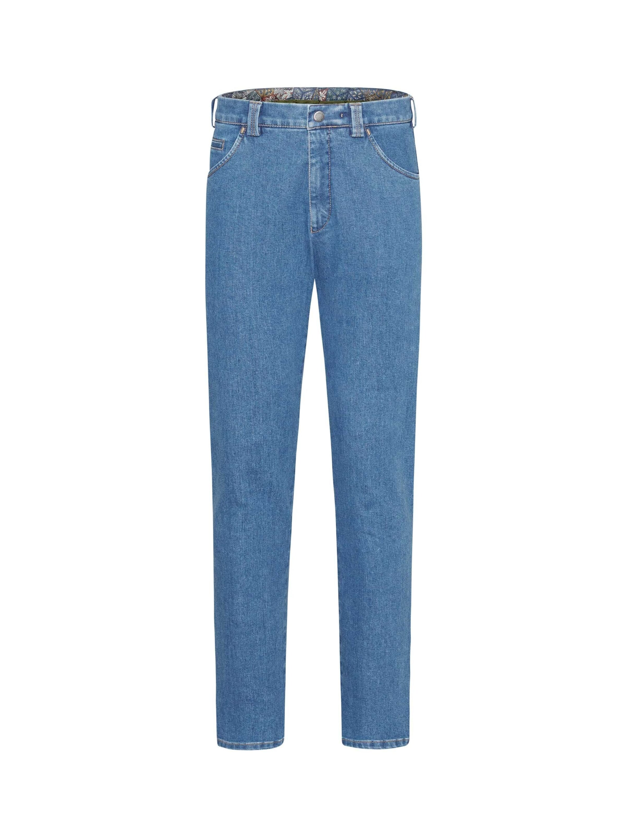 MEYER Regular Jeans 'Dublin' in Blue: front